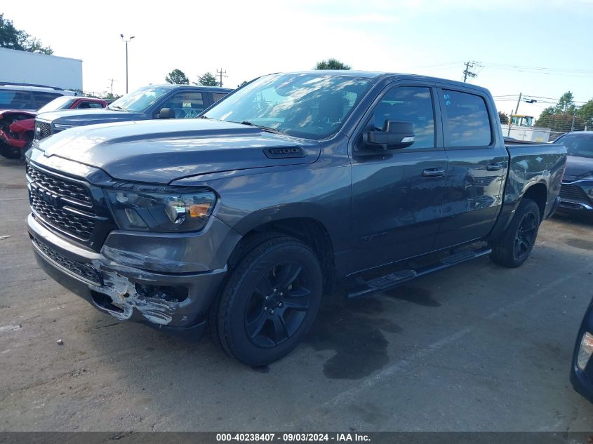 2022 Ram 1500 Big Horn 4X2 5'7 Box VIN: 1C6RREFTXNN254540 Lot: 40238407