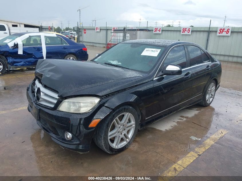 2008 Mercedes-Benz C 350 Sport VIN: WDDGF56XX8F048408 Lot: 40238426