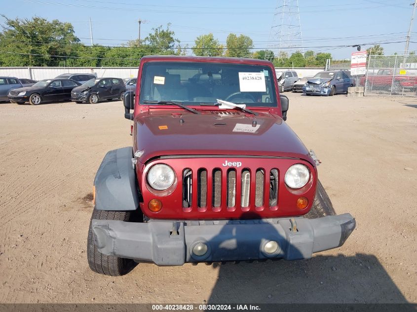 2009 Jeep Wrangler X VIN: 1J4FA24129L730021 Lot: 40238428