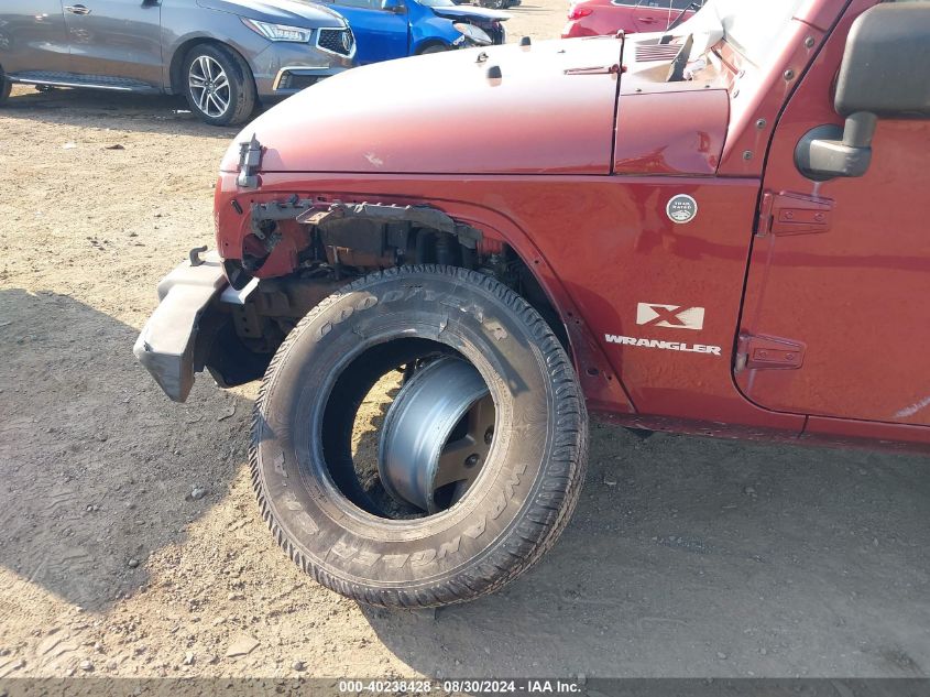 2009 Jeep Wrangler X VIN: 1J4FA24129L730021 Lot: 40238428