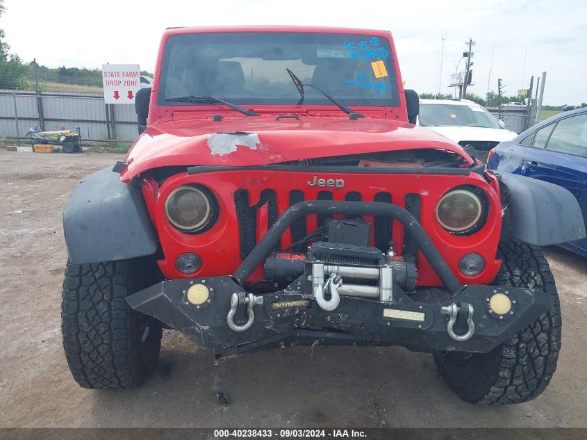 2015 Jeep Wrangler Sport VIN: 1C4AJWAG7FL509607 Lot: 40238433