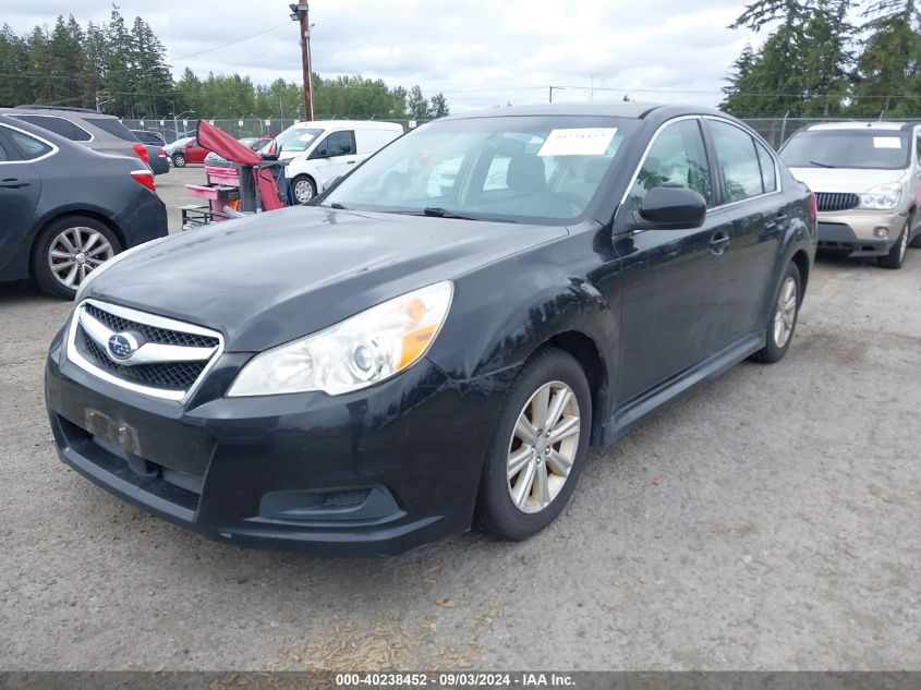 2012 Subaru Legacy 2.5I Premium VIN: 4S3BMBG64C3043522 Lot: 40238452