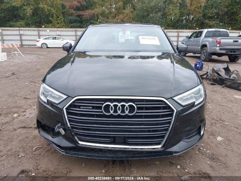 2019 Audi A3 45 Premium VIN: WAUBEGFF6KA116473 Lot: 40238491