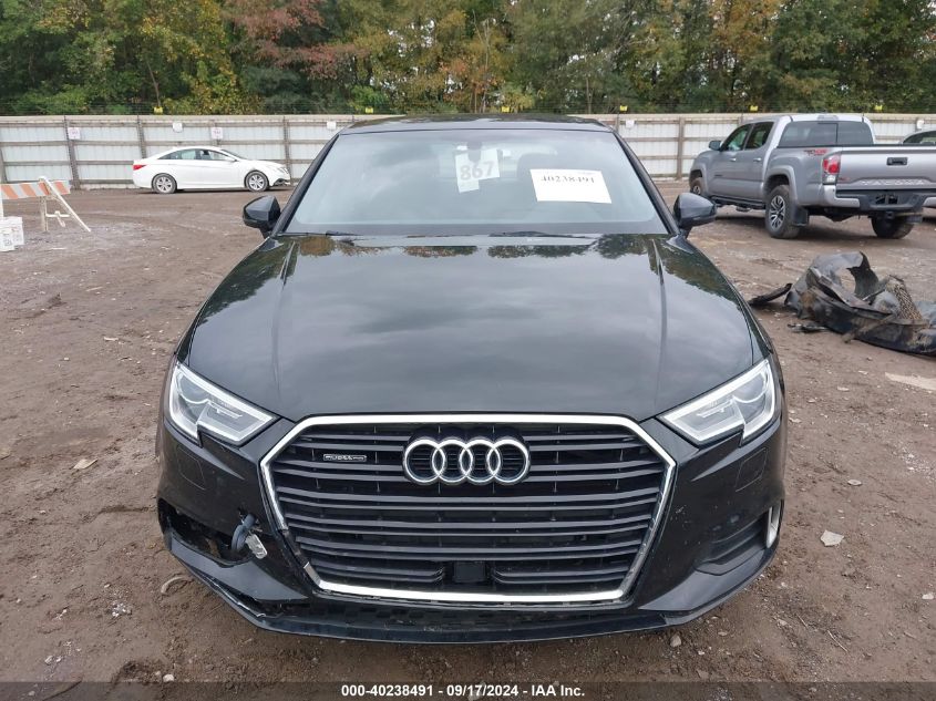 2019 Audi A3 45 Premium VIN: WAUBEGFF6KA116473 Lot: 40238491