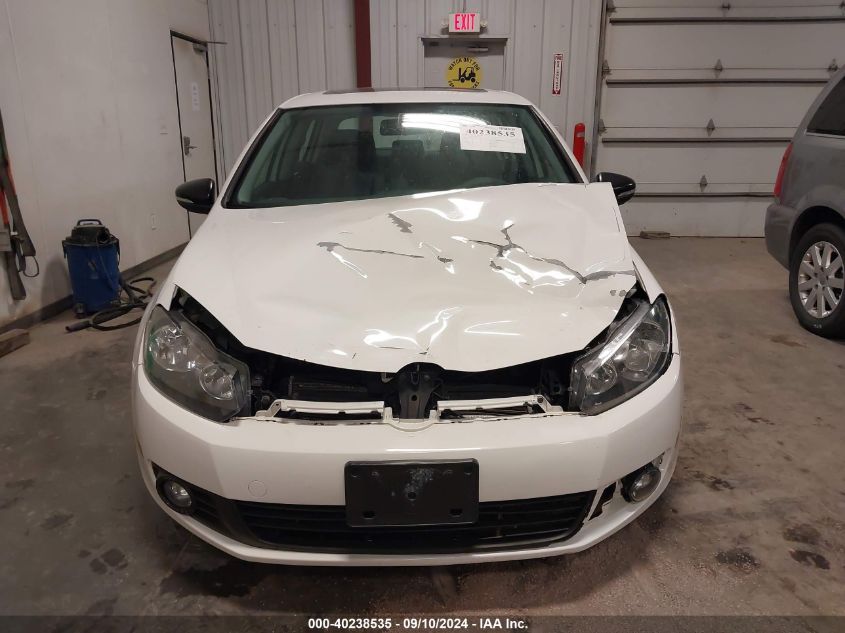 2011 Volkswagen Golf Tdi 4-Door VIN: WVWDM7AJ1BW226943 Lot: 40238535