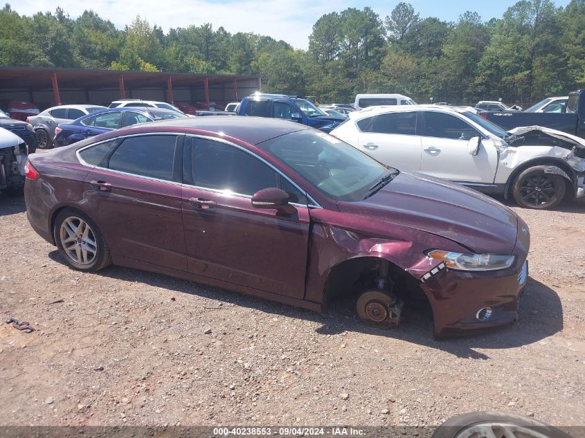 2013 Ford Fusion Se VIN: 3FA6P0HR9DR307753 Lot: 40238553