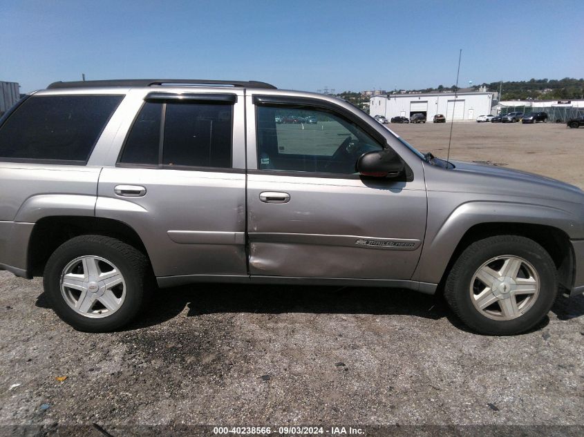 2002 Chevrolet Trailblazer Ltz VIN: 1GNDS13S822136874 Lot: 40238566