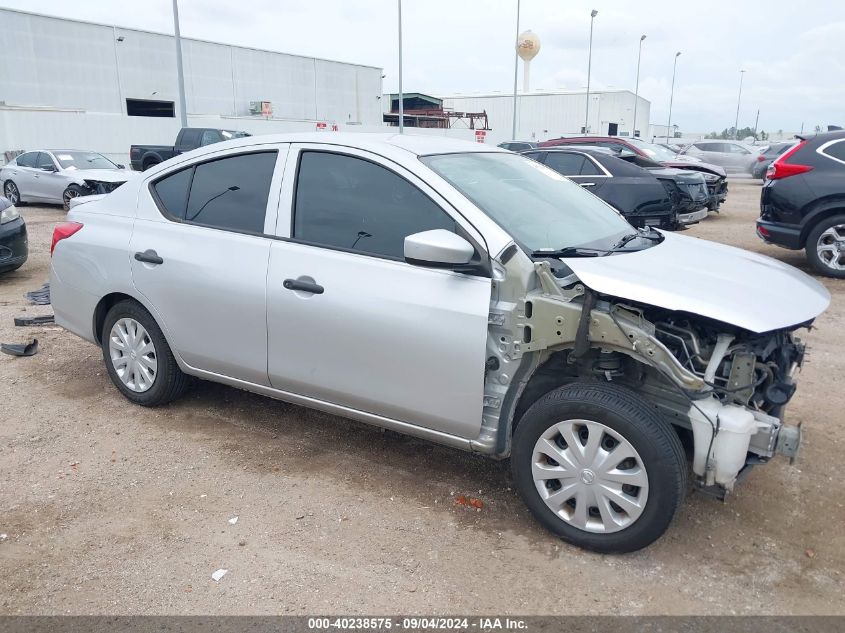 2019 Nissan Versa 1.6 S+ VIN: 3N1CN7AP0KL867040 Lot: 40238575