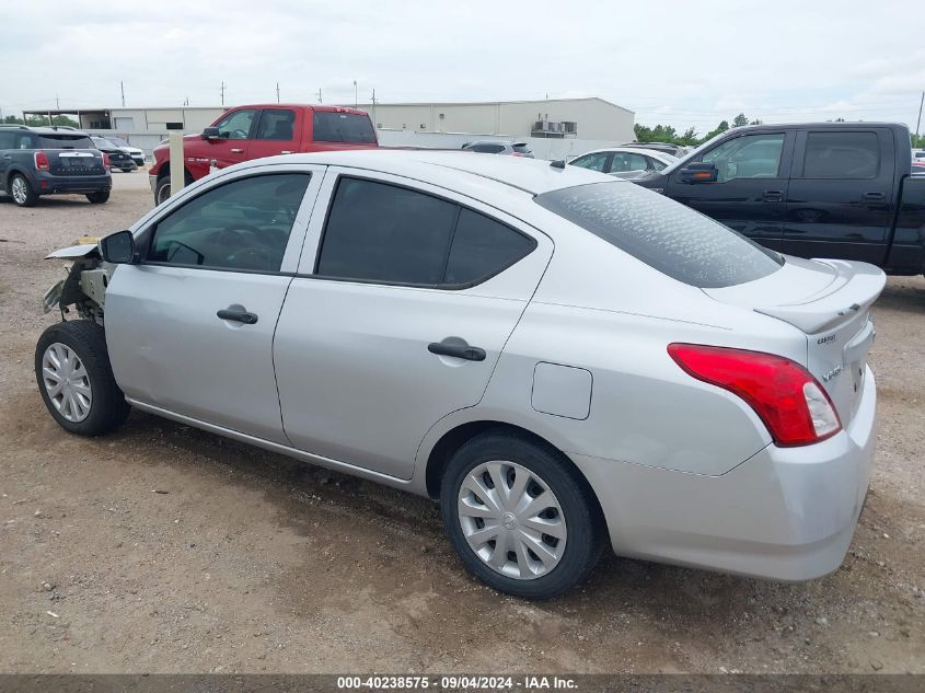 2019 Nissan Versa 1.6 S+ VIN: 3N1CN7AP0KL867040 Lot: 40238575