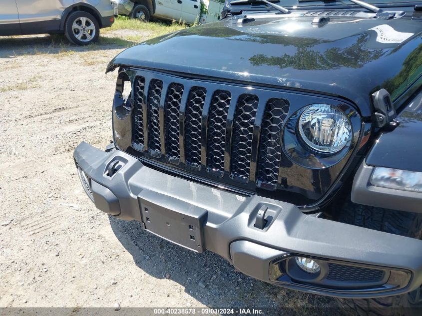 2022 Jeep Gladiator Altitude 4X4 VIN: 1C6HJTAG6NL176092 Lot: 40238578