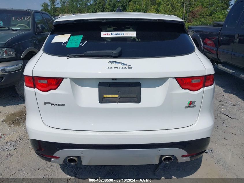 2020 Jaguar F-Pace S P380 Awd Automatic VIN: SADCM2FV6LA639227 Lot: 40238590