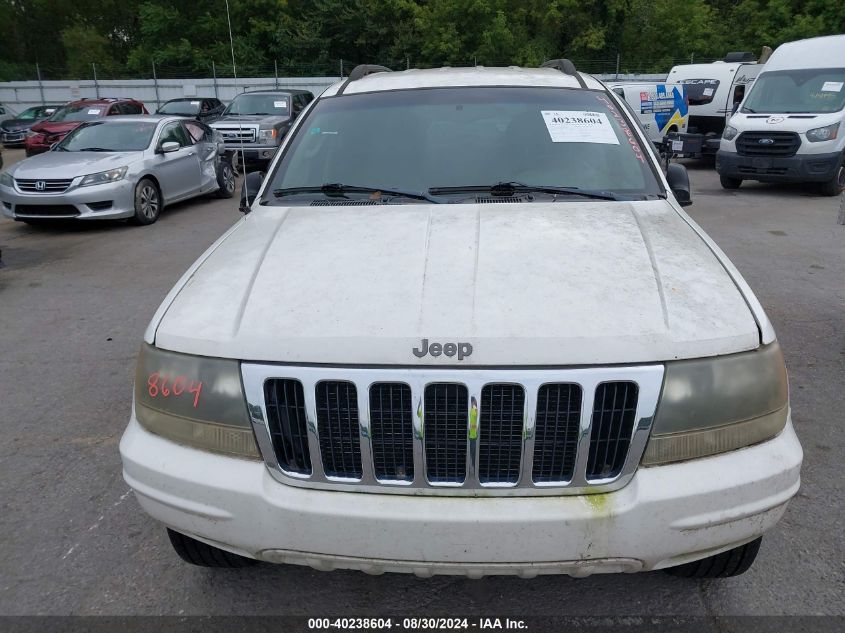 2002 Jeep Grand Cherokee Laredo VIN: 1J4GW48S12C299424 Lot: 40238604