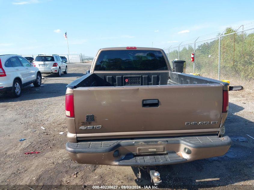 2002 Chevrolet S-10 Ls VIN: 1GCCS19W628183557 Lot: 40238627