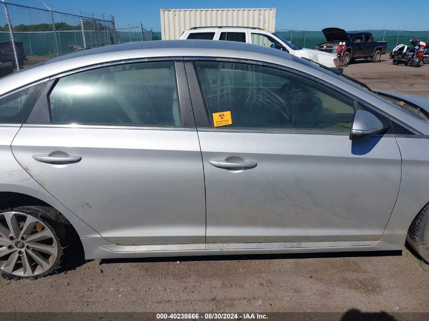 2016 HYUNDAI SONATA SPORT - 5NPE34AF8GH281386