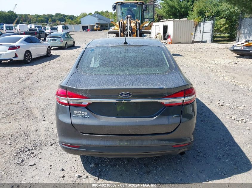 2018 FORD FUSION SE - 3FA6P0H79JR106199