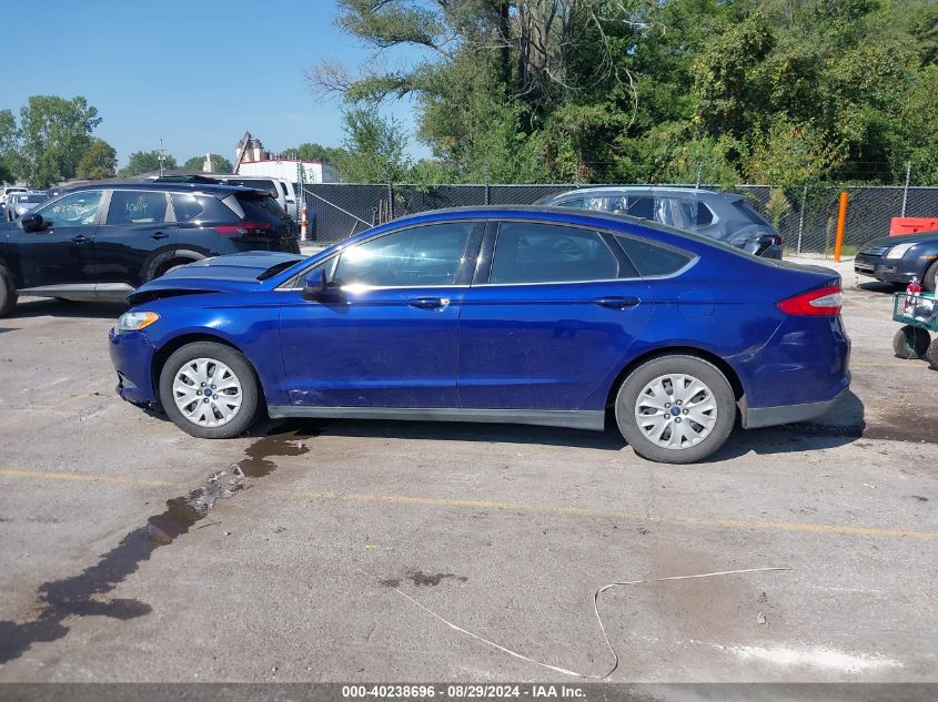 2014 Ford Fusion S VIN: 1FA6P0G78E5361386 Lot: 40238696