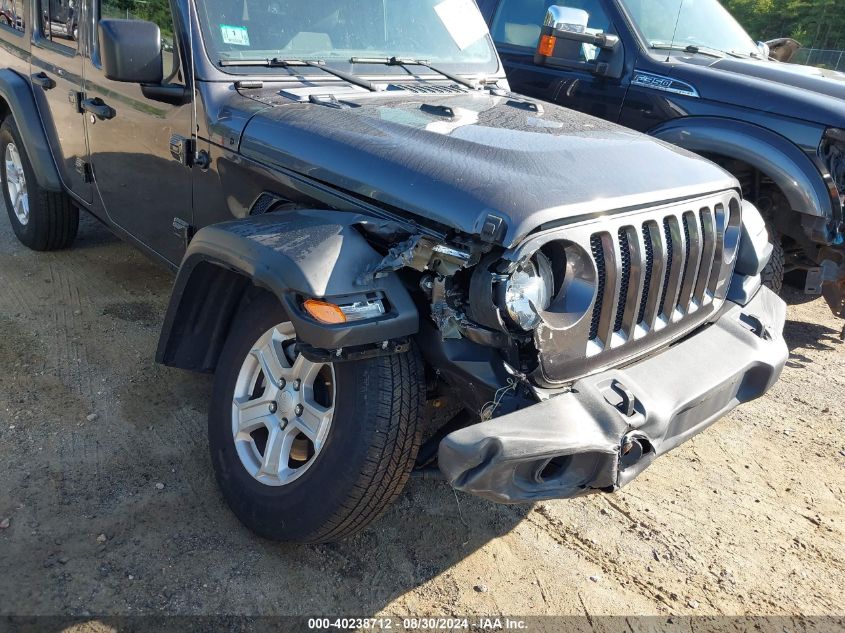 2018 Jeep Wrangler Unlimited Sport S 4X4 VIN: 1C4HJXDG8JW264226 Lot: 40238712