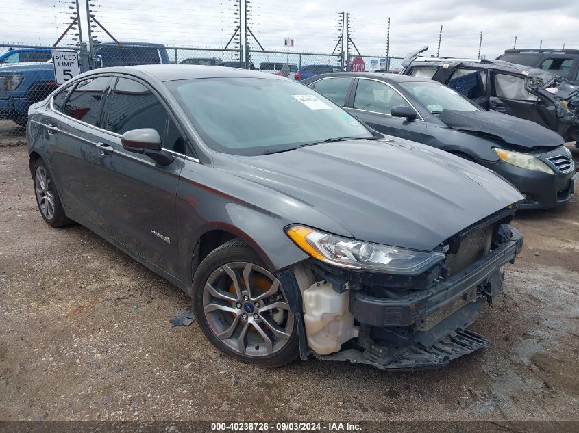 2017 FORD FUSION SE HYBRID - 003FA6P0LUXHR3247