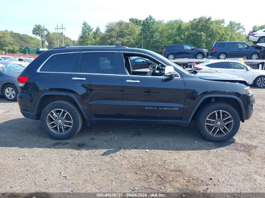 2017 Jeep Grand Cherokee Limited 4X4 VIN: 1C4RJFBG7HC946205 Lot: 40238727