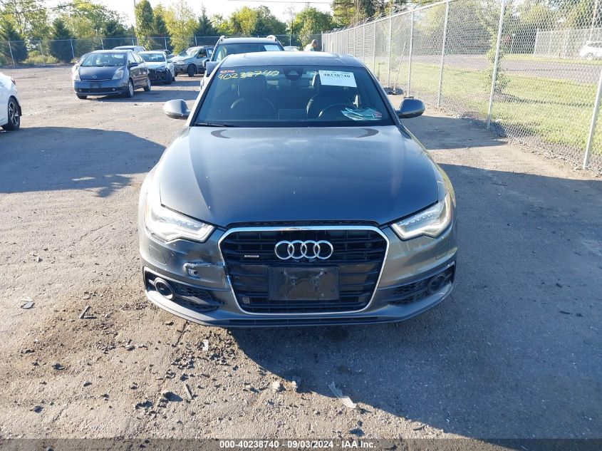 2014 Audi A6 3.0T Premium Plus VIN: WAUHGAFC3EN111607 Lot: 40238740