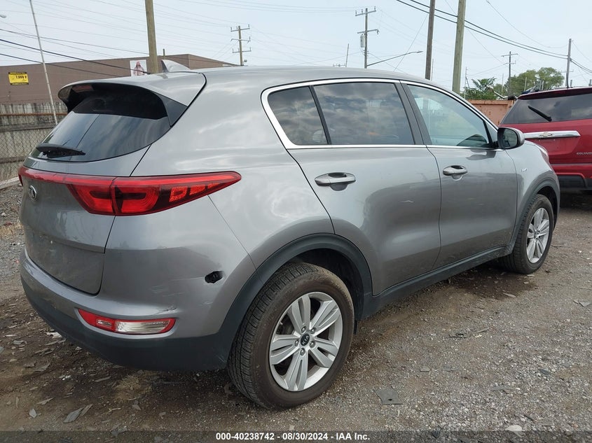 2018 KIA SPORTAGE LX - KNDPMCAC0J7347088
