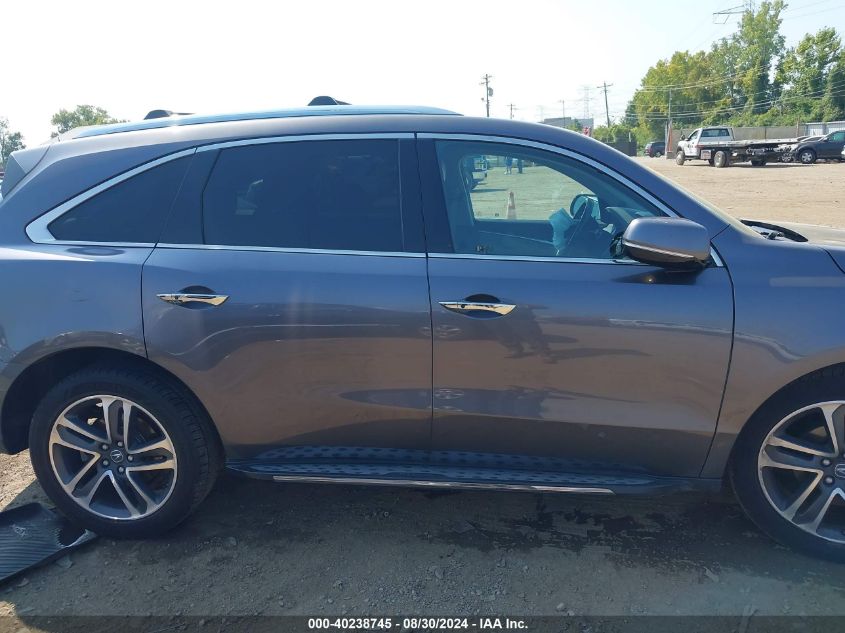 2017 Acura Mdx Advance Package VIN: 5FRYD4H84HB042062 Lot: 40238745