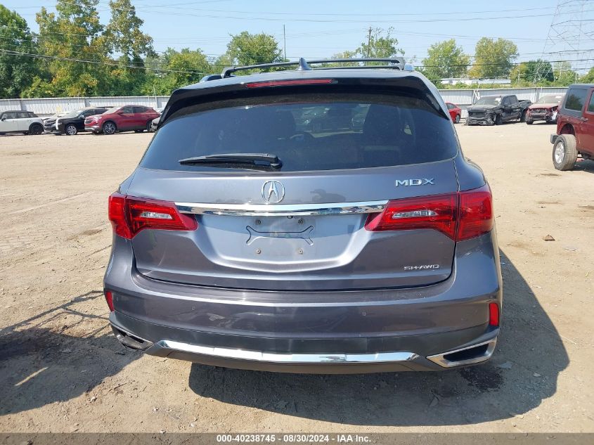 5FRYD4H84HB042062 2017 Acura Mdx Advance Package