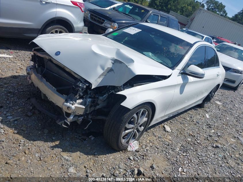 55SWF4JB8HU216366 2017 MERCEDES-BENZ C CLASS - Image 2