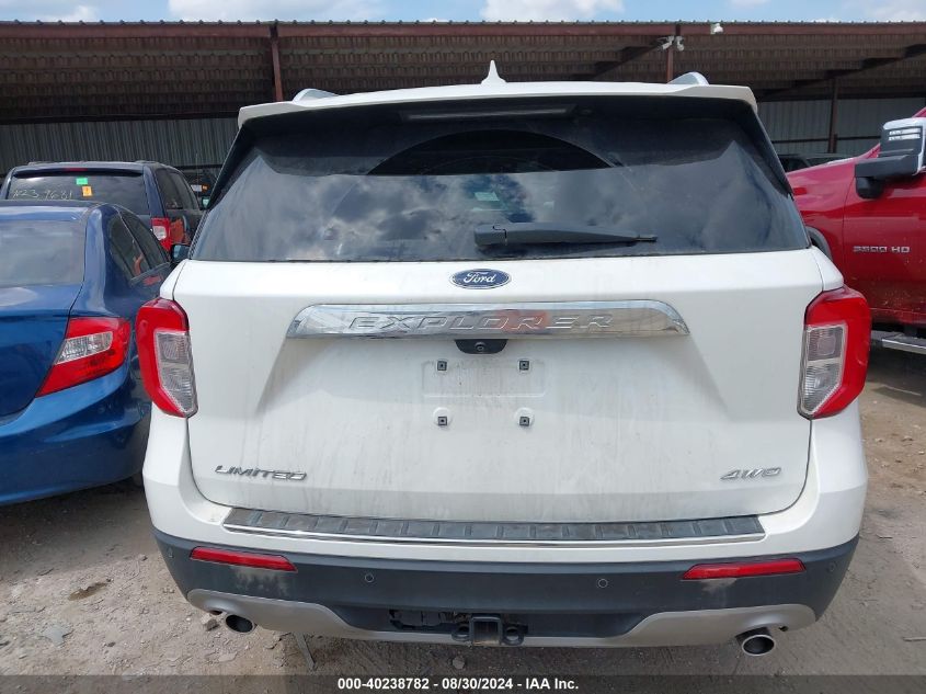 2022 Ford Explorer Limited VIN: 1FMSK8FH7NGA18634 Lot: 40238782