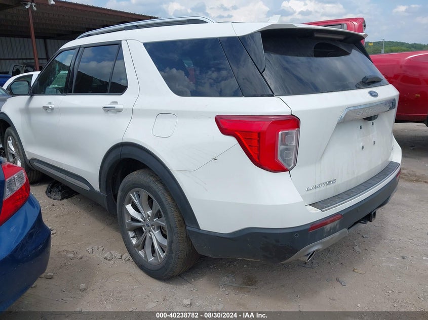 VIN 1FMSK8FH7NGA18634 2022 FORD EXPLORER LIMITED