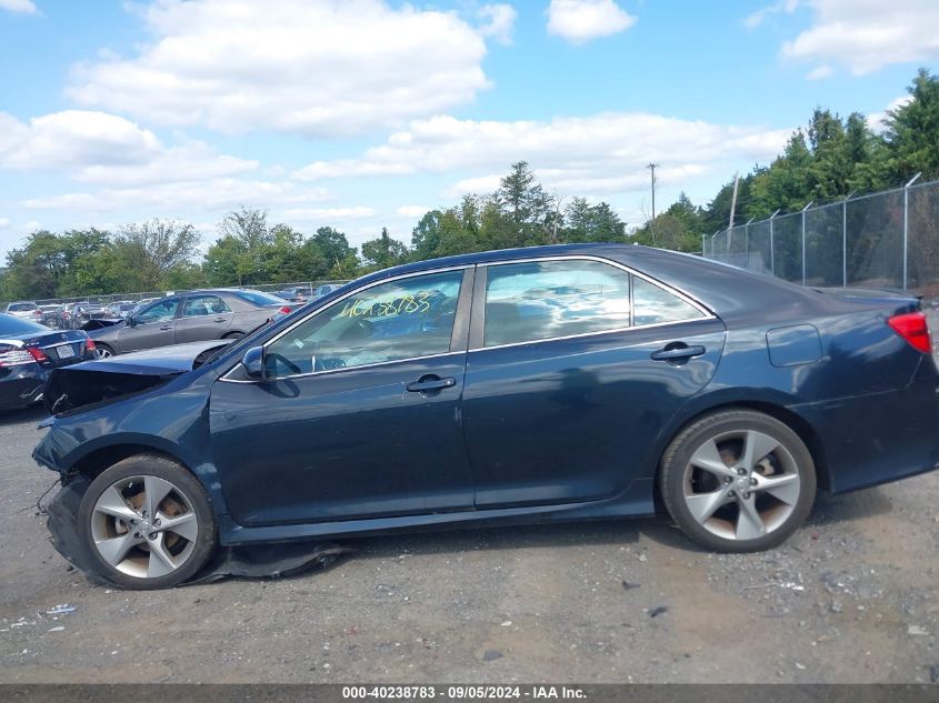 2014 Toyota Camry Se Sport VIN: 4T1BF1FK8EU329143 Lot: 40238783