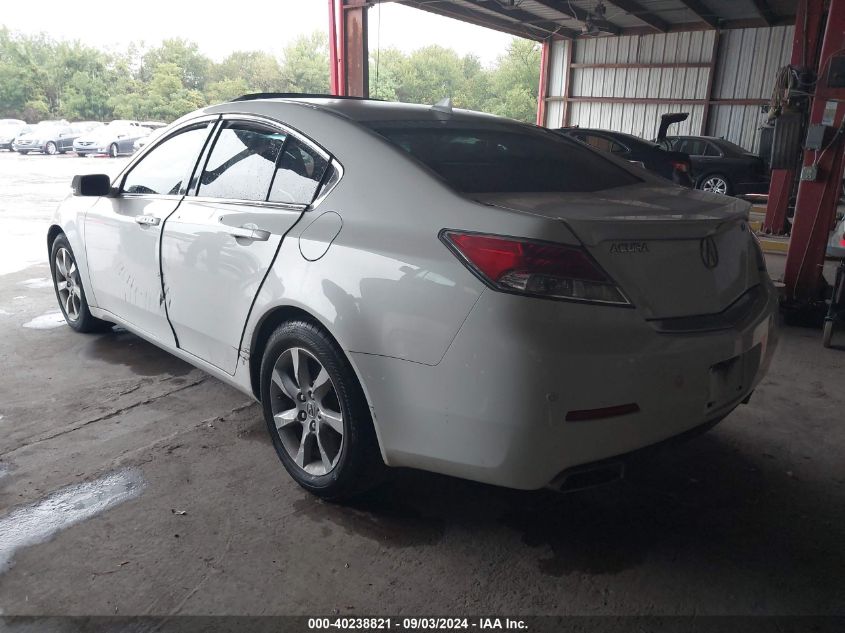 2012 Acura Tl 3.5 VIN: 19UUA8F59CA023308 Lot: 40238821