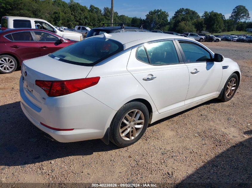 2013 Kia Optima Lx VIN: KNAGM4A77D5380742 Lot: 40238826