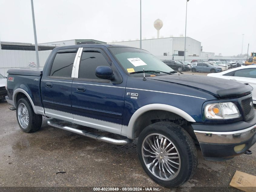 2002 Ford F-150 Lariat/Xlt VIN: 1FTRW08L72KE33293 Lot: 40238849