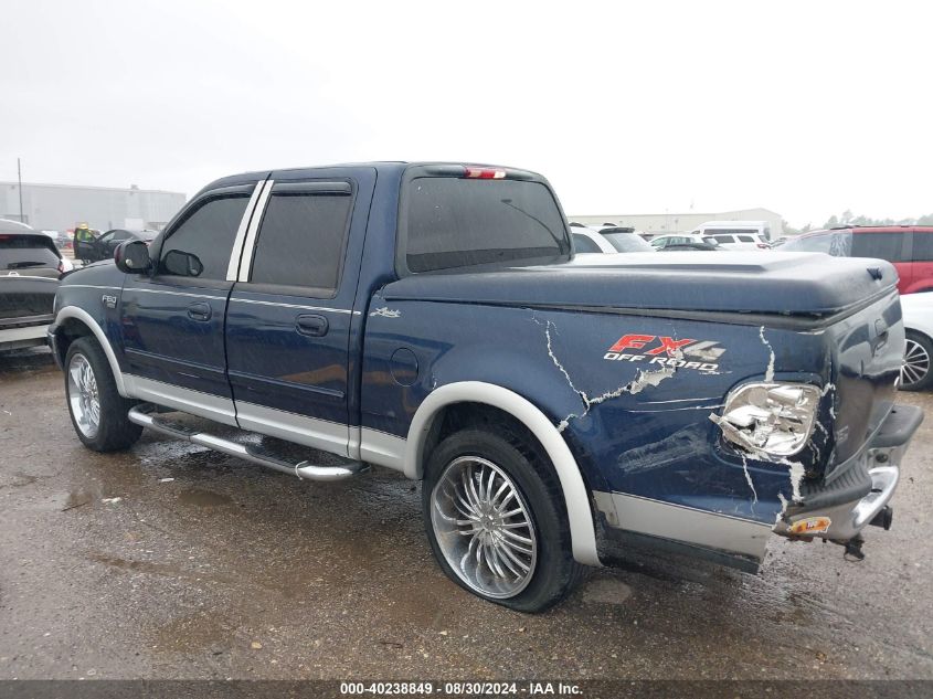 2002 Ford F-150 Lariat/Xlt VIN: 1FTRW08L72KE33293 Lot: 40238849