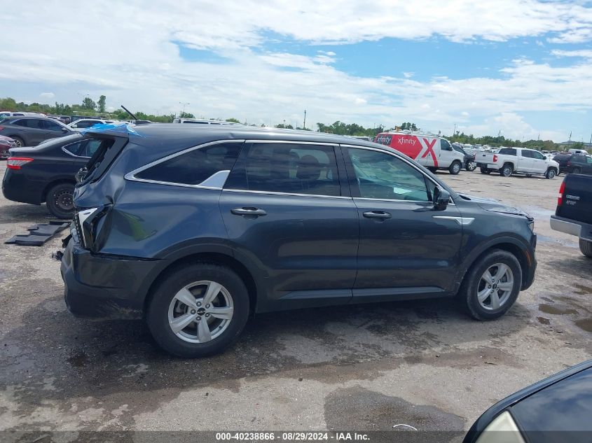 2022 Kia Sorento Lx VIN: 5XYRG4LC2NG103308 Lot: 40238866