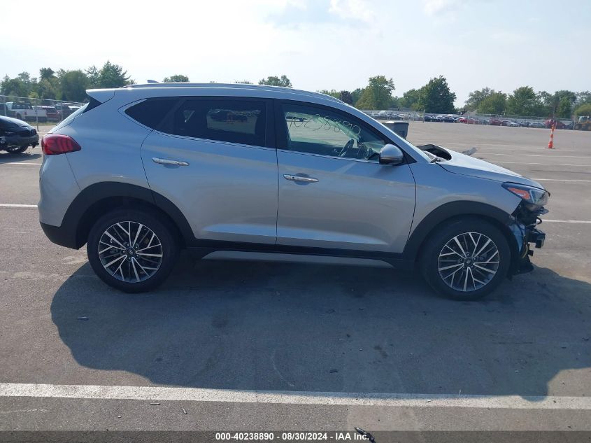 2021 Hyundai Tucson Limited VIN: KM8J3CAL1MU395807 Lot: 40238890