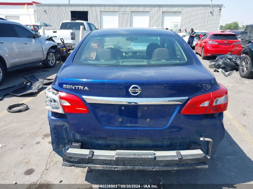 2018 Nissan Sentra S VIN: 3N1AB7AP5JY240979 Lot: 40238903