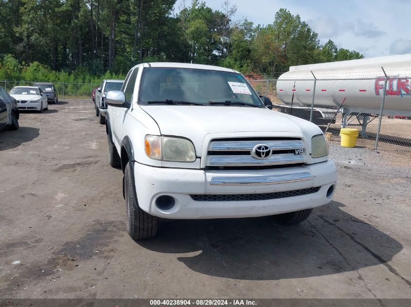 2005 Toyota Tundra Sr5 V8 VIN: 5TBRT34115S460767 Lot: 40238904