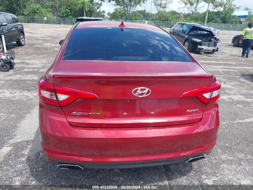 2016 HYUNDAI SONATA SPORT - 5NPE34AF7GH379972