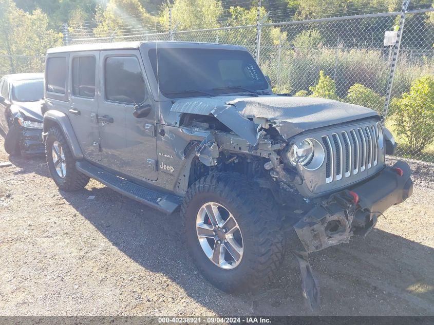 2019 Jeep Wrangler Unlimited Sahara VIN: 1C4HJXEN1KW517160 Lot: 40238921