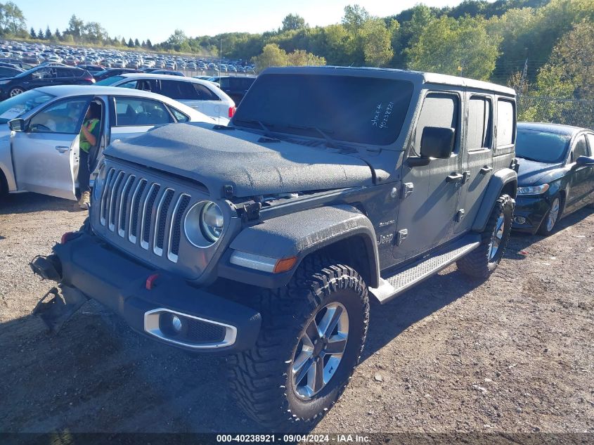 2019 Jeep Wrangler Unlimited Sahara VIN: 1C4HJXEN1KW517160 Lot: 40238921