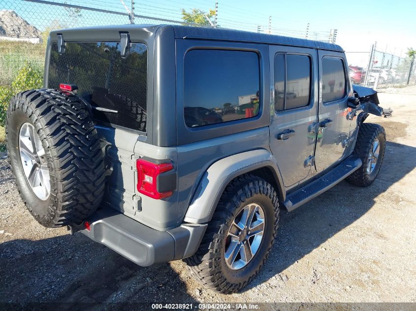 2019 Jeep Wrangler Unlimited Sahara VIN: 1C4HJXEN1KW517160 Lot: 40238921