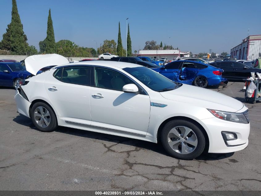 2015 Kia Optima Hybrid VIN: KNAGM4AD3F5085985 Lot: 40238931