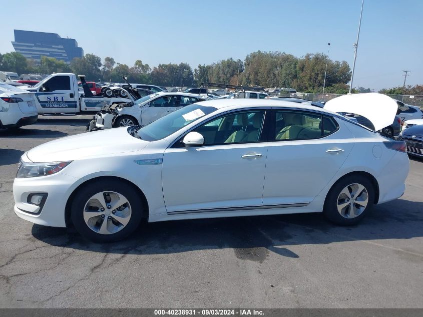 2015 Kia Optima Hybrid VIN: KNAGM4AD3F5085985 Lot: 40238931