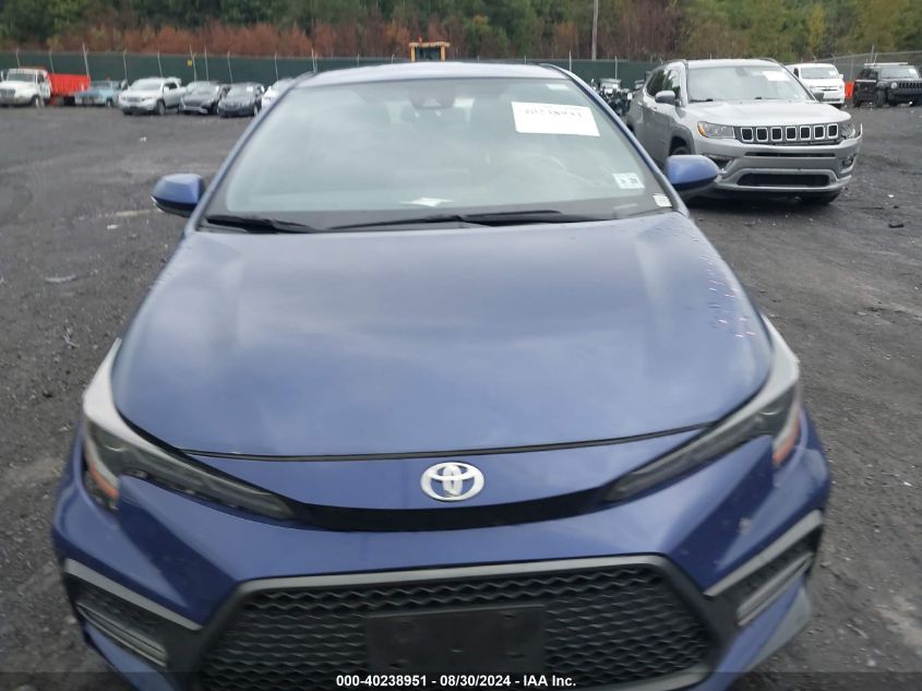 2021 Toyota Corolla Se VIN: JTDS4MCE4MJ074341 Lot: 40238951