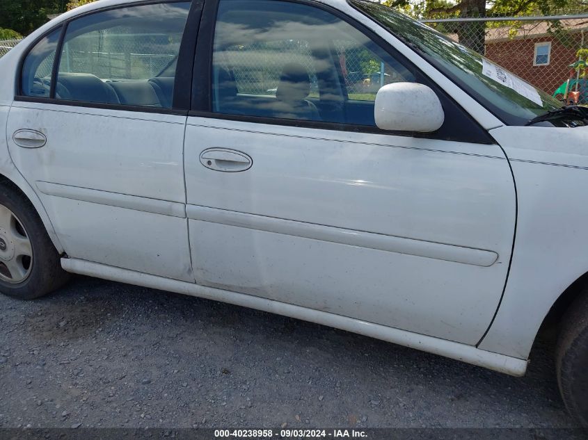 1G1NE52J616191487 2001 Chevrolet Malibu Ls