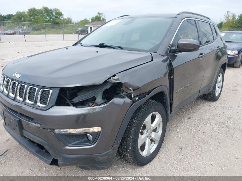 2018 Jeep Compass Latitude 4X4 VIN: 3C4NJDBB9JT283866 Lot: 40238964