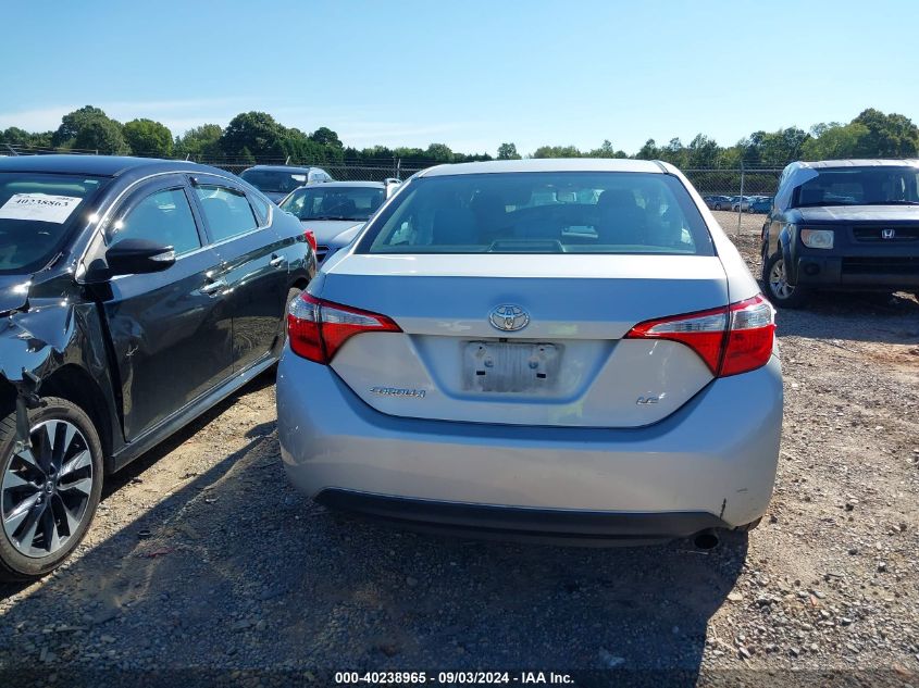 2016 TOYOTA COROLLA L/LE/LE PLS/PRM/S/S PLS - 2T1BURHE7GC515594