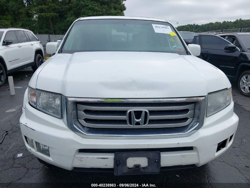 2012 Honda Ridgeline Rtl VIN: 5FPYK1F51CB002133 Lot: 40238983